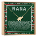 Christmas Gift For Nana Necklace, Multiple Styles