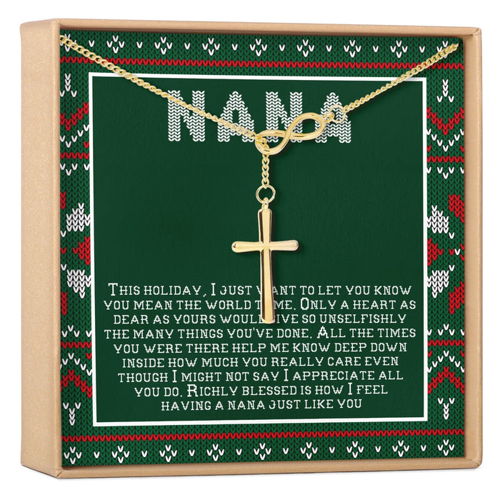 Christmas Gift For Nana Necklace, Multiple Styles