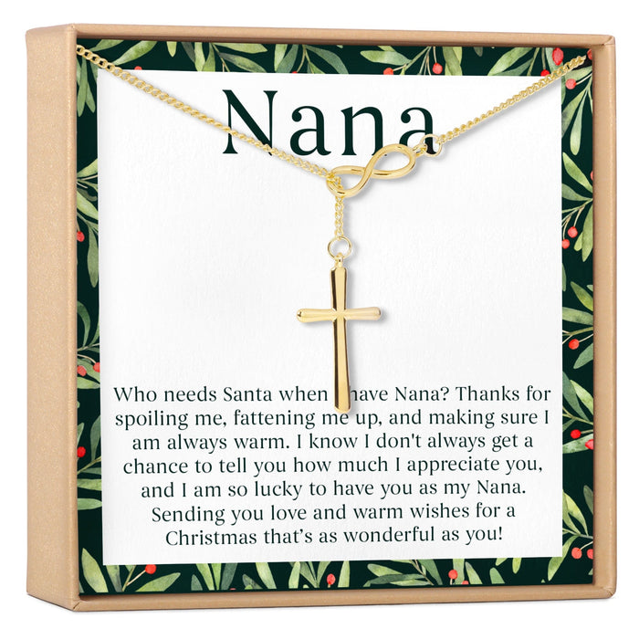 Christmas Gift For Nana Necklace, Multiple Styles
