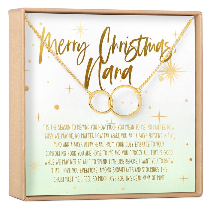Christmas Gift For Nana Necklace, Multiple Styles