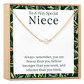 Christmas Gift for Niece Pearl Necklace