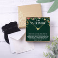 Christmas Gift for Sister-In-Law Butterfly Pendant Necklace