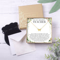 Christmas Gift for Teacher Butterfly Pendant Necklace