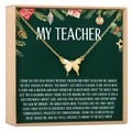 Christmas Gift for Teacher Necklace, Multiple Styles