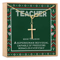 Christmas Gift for Teacher Necklace, Multiple Styles