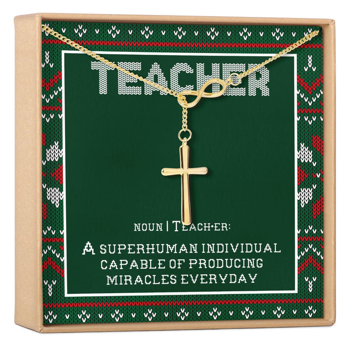 Christmas Gift for Teacher Necklace, Multiple Styles