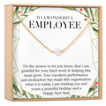 Christmas Gifts for Employee Appreciation Pearl Necklace
