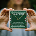 Christmas Gifts for Volunteer Appreciation Butterfly Pendant Necklace