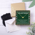 Christmas Gifts for Volunteer Appreciation Butterfly Pendant Necklace