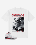 G West Chrome Carnage Oversized T-Shirt