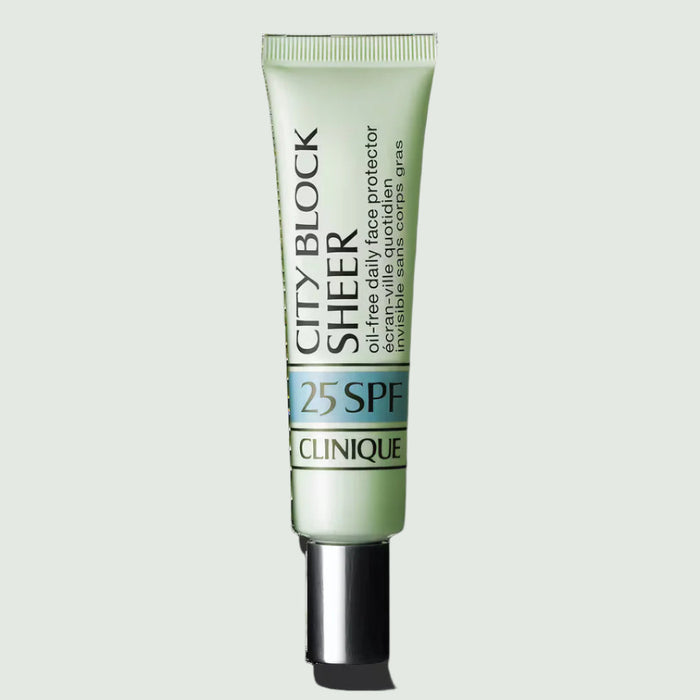 Clinique City Block Sheer Oil-Free Daily Face Protector Broad Spectrum SPF 25 1.4 OZ