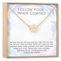 Compass Pendant Necklace