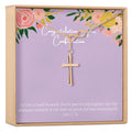 Confirmation Cross Necklace