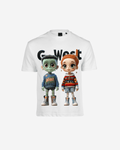 G West Couple Claus Oversized T Shirt Mens