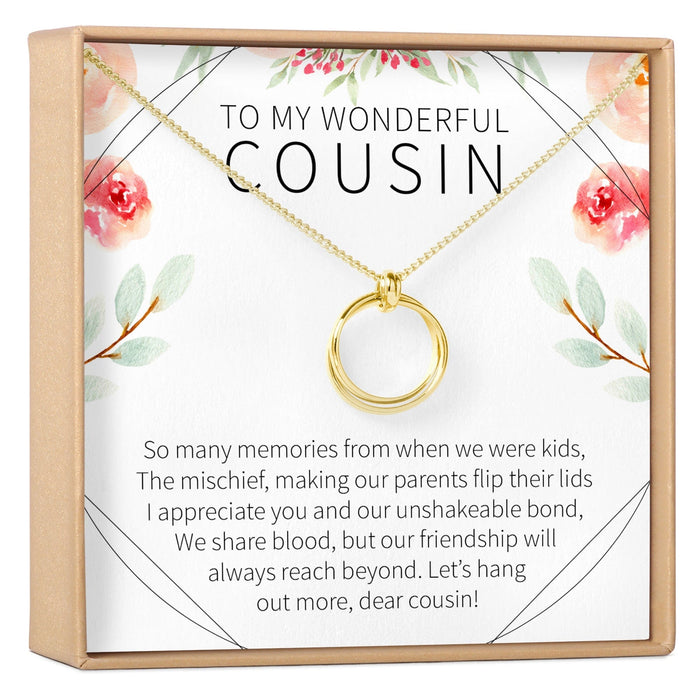 Cousins Necklace, Multiple Styles