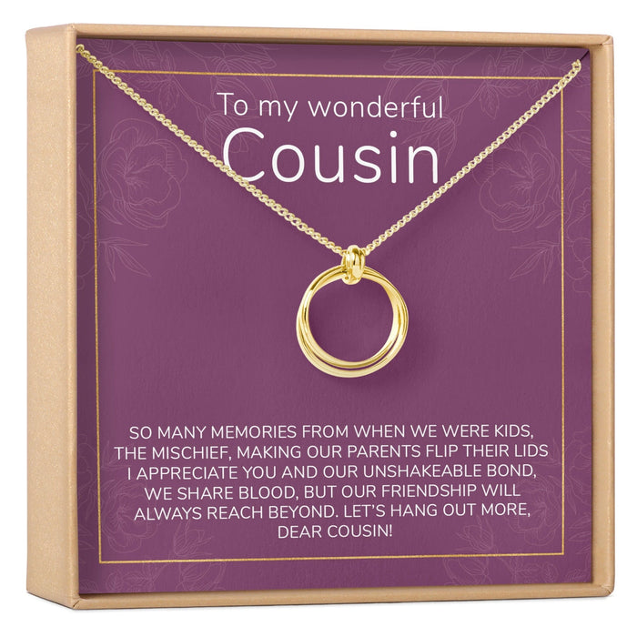 Cousins Necklace, Multiple Styles
