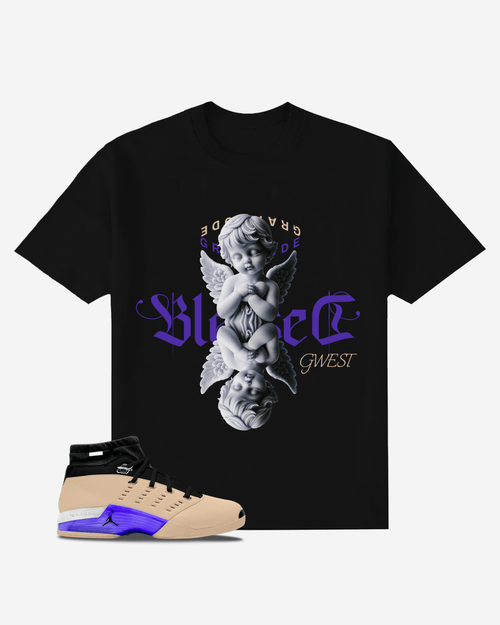 G West Cupid Blessed Oversized T-Shirt Mens