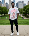G West Cursed Boy Oversized Men's T-Shirt