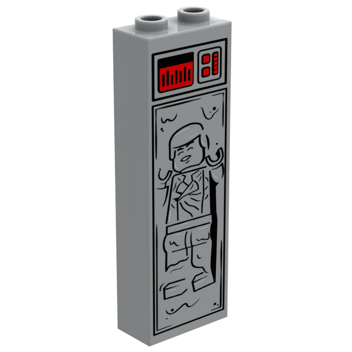 Smuggler in Carbonite (1x2x5 Brick)