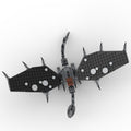 Fell Beast w/ Ringwraith Minifig Building Set made using LEGO parts - B3 Customs