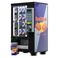 Red Blok Energy Drink Vending Machine made using LEGO parts - B3 Customs