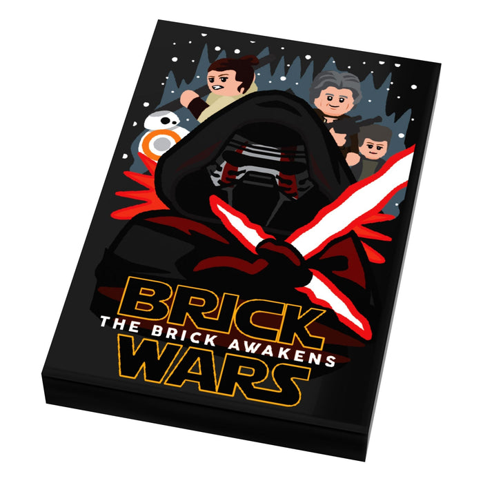 Brick Wars: Brick Awakens (EP. 7) Movie Tile Cover (2x3 Tile)
