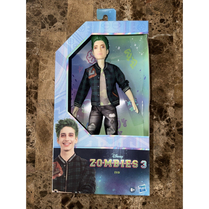 Zombies 3 Zed Fashion Doll 12 Inch Zombie Doll Green Hair Outfit Disney Toys