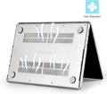 Crystal Hard Shell Case for MacBook Pro 13 Inch A3404 Clear