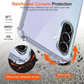 Merchsection Shockproof Clear TPU Soft Case for Samsung Galaxy A56 A36 A26