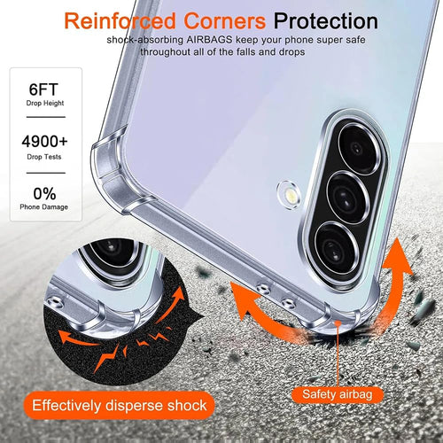 Clear TPU Phone Case for Samsung Galaxy S26, Transparent