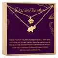 Dance Teacher Necklace, Multiple Styles Jewelry