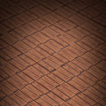 Dark Hardwood Tile Part Pack (20 Tiles) made with LEGO parts - B3 Customs