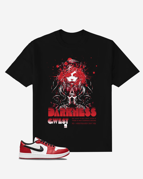 G West Darkness Oversized T-Shirt Mens