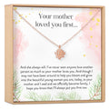 Daughter of the Bride Lotus Necklace