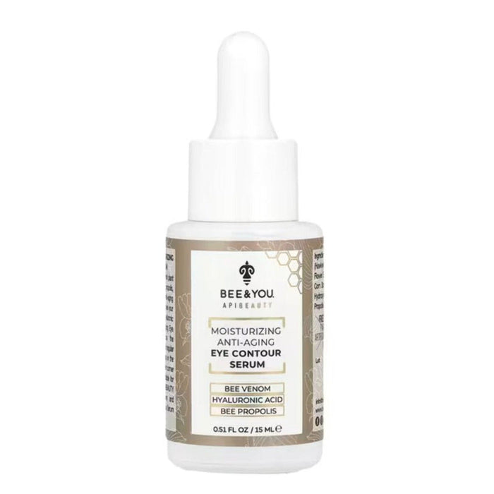 Bee & You Anti-Aging Eye Contour Serum for Puffy Eyes, Dark Circles & Bags