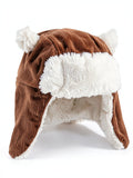 First Impressions Baby Boys and Girls Faux Fur-Trim Corduroy Hat,6-12Months