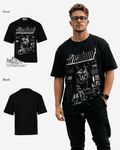G West Demon Cat Breakout Oversized T-Shirt Mens