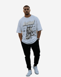 G West Demon Cat Breakout Oversized T-Shirt Mens