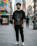 G West Demon Claws Oversized T-Shirt Mens