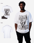 G West Demon Claws Oversized T-Shirt Mens