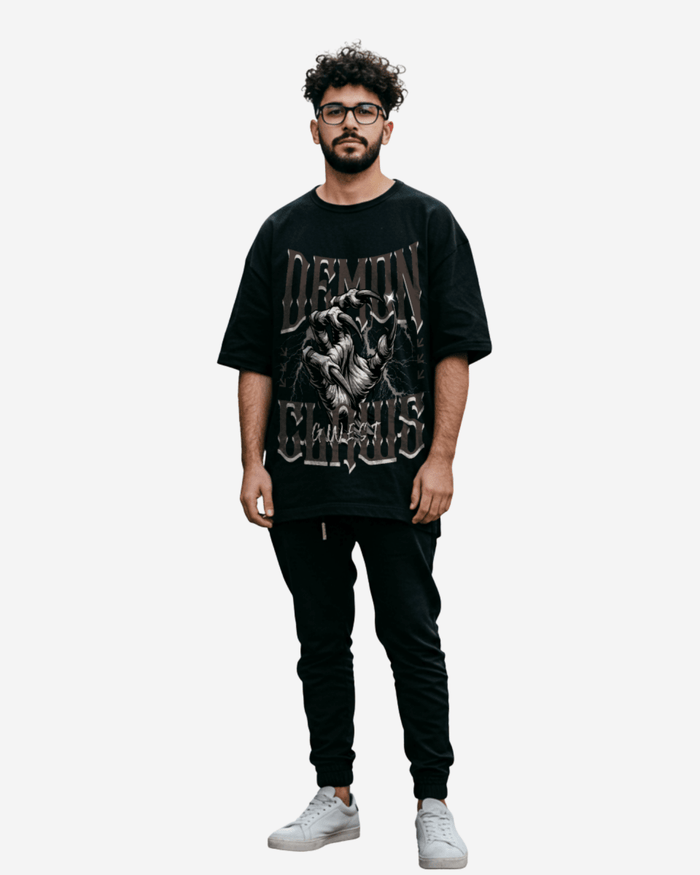 G West Demon Claws Oversized T-Shirt Mens