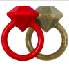 Diamond Ring Nylon Teething Ring for Puppies | Durable & USA Made