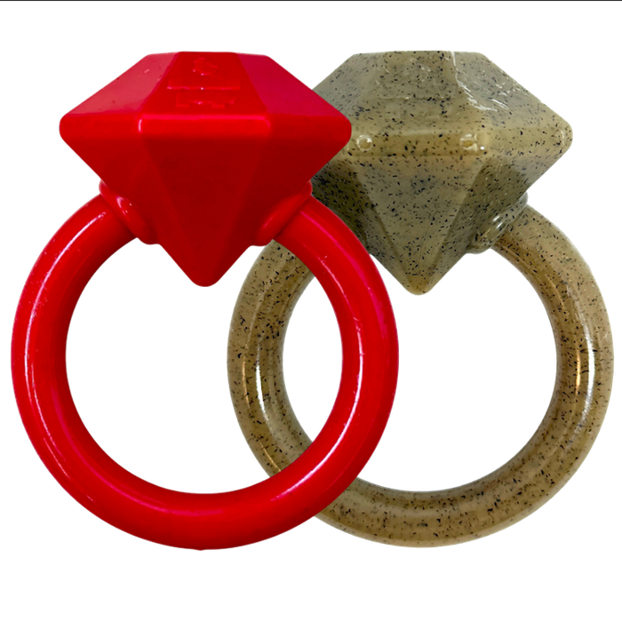 Diamond Ring Nylon Teething Ring for Puppies | Durable & USA Made