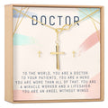 Doctor Cross Earring and Necklace  Jewelry Set