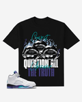 G West Don't Believe They Say Lips Oversized T-Shirt Mens