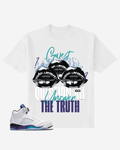 G West Don't Believe They Say Lips Oversized T-Shirt Mens