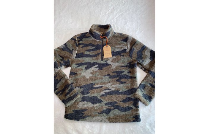 Weatherproof Mens Vintage Camo Sweatshirt, Size Medium