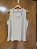 Chico's Knit Sequin Tank Top