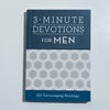 3-Minute Devotions for Men: 180 Encouraging Readings