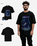G West Dragon Oversized T-Shirt Mens